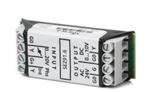 <label itemprop='name'>SEZ91.6 Μετατροπέας σήματος DC 0...20 V Phs σε DC 0...10 V</label>